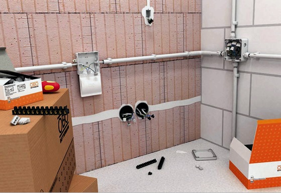 Cableado en el apartamento: instalación, tendido, cableado, conexión.