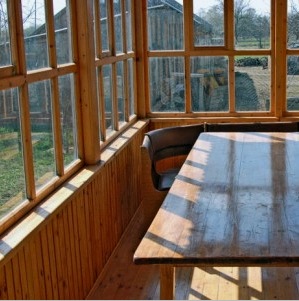 Calentar una terraza de madera para el invierno en 4 pasos