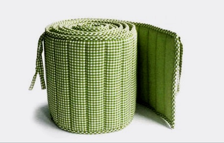 Laterales blandos / parachoques para una cuna: elección de la tela, relleno, método de costura, patrones, producción