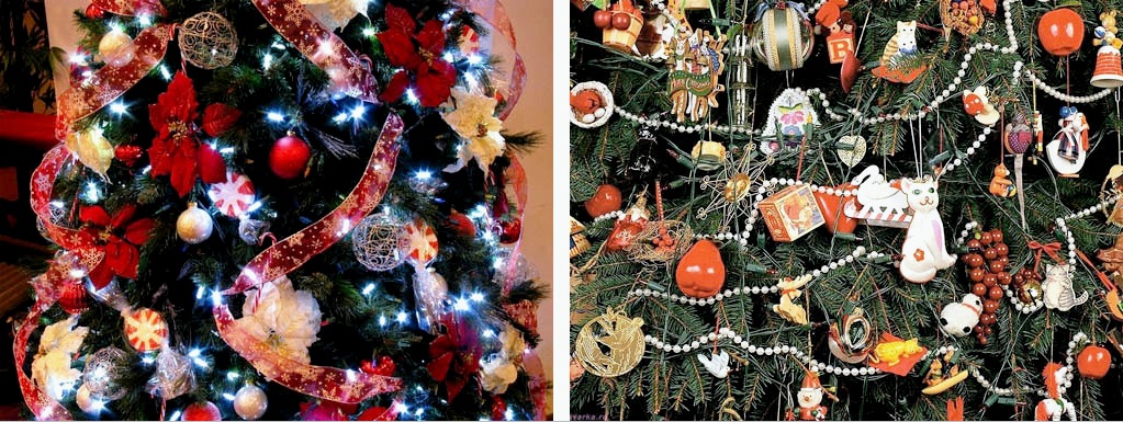 Decoraciones navideñas: hacemos copos de nieve, bolas navideñas, guirnaldas, coronas con nuestras propias manos.
