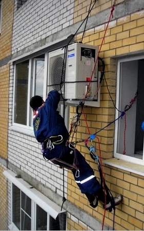 Instrucciones de instalación para el aire acondicionado de pared por usted mismo