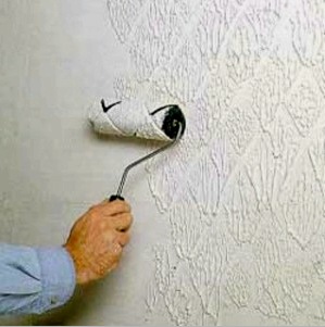 Yeso texturizado de paredes en un apartamento: tecnología de acabado de diseño.