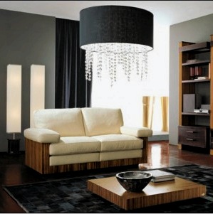 Elegir una lámpara de araña moderna para la sala: opciones para diferentes estilos.