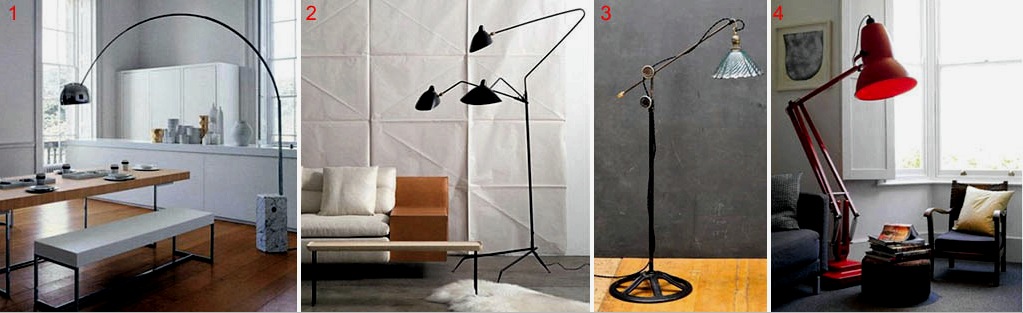 Lámpara de pie: tipos (mesa, suelo), opciones de diseño, fabricación de marcos y pantallas.