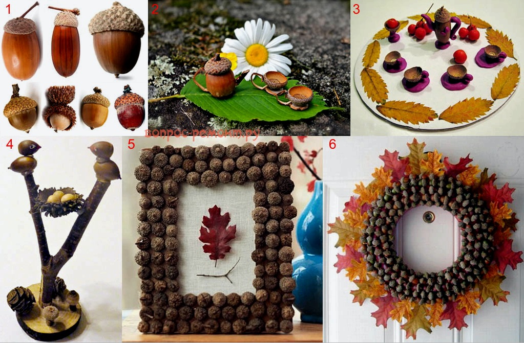 Artesanías de otoño: hacer en casa y en el camino a partir de varios materiales.